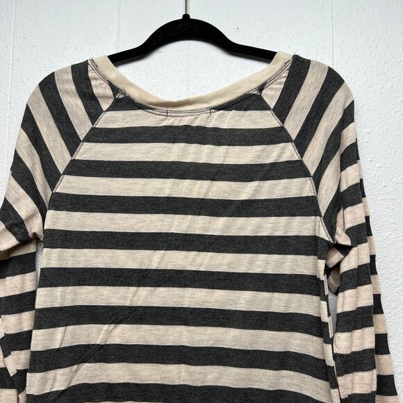 Rewind Striped Top Womens Small Y2K Retro Early 2000s Minimalist Preppy - Picture 7 of 10